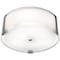 Access Lighting Tara, Flush Mount, Brushed Steel Finish, Opal Glass 50120-BS/OPL - alternate 1